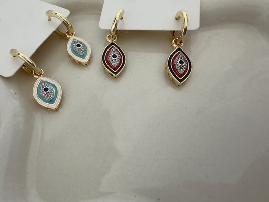 Evil Eye Earrings