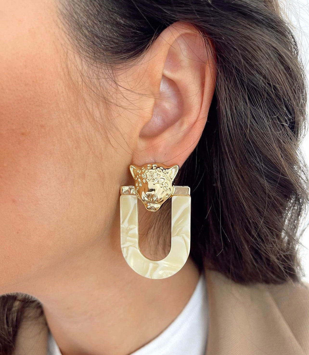 Leopar Earring