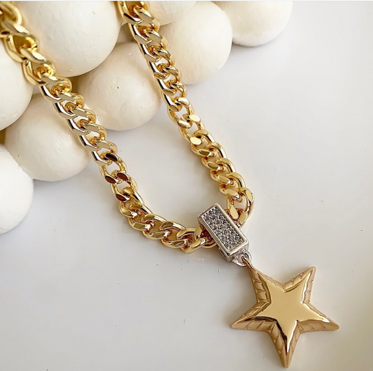 Cologne Star Necklace