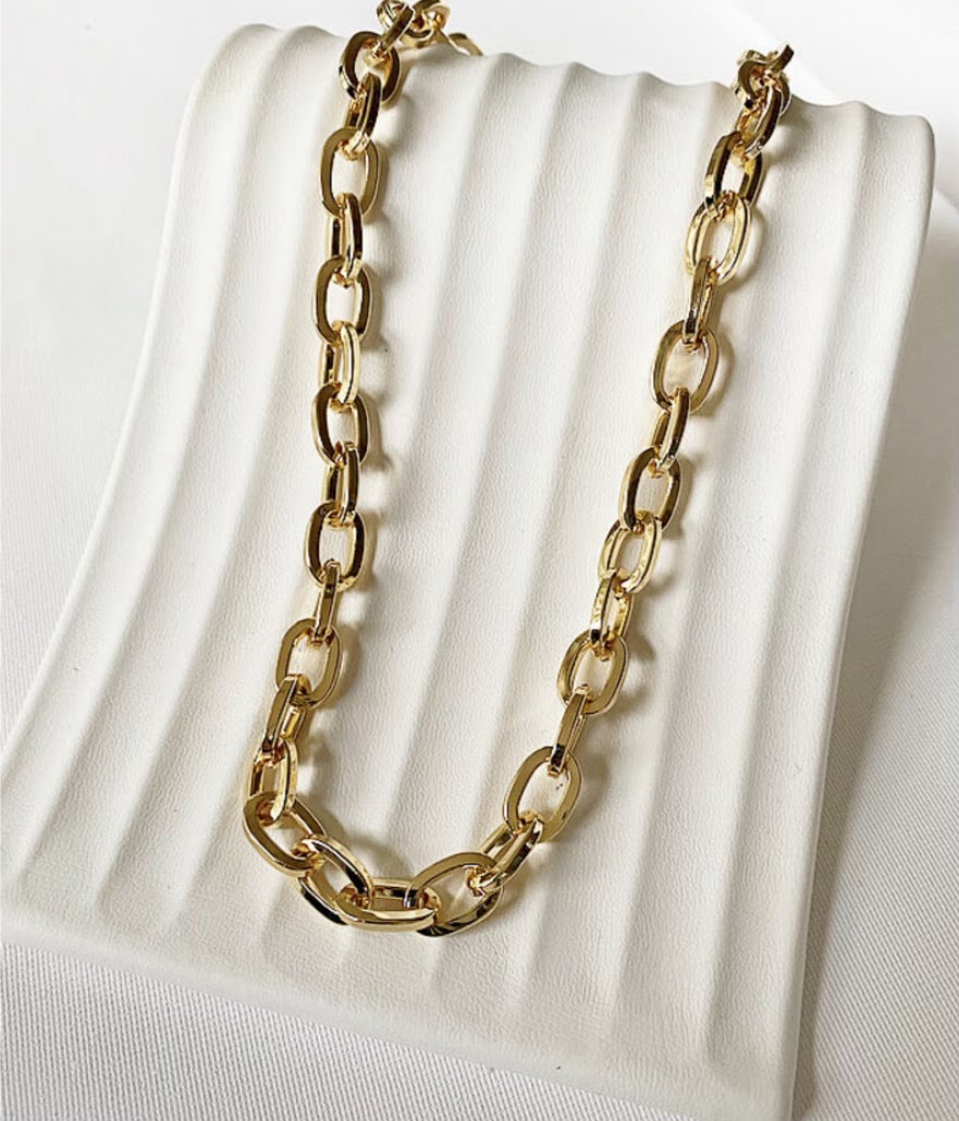 Oval Chain Necklace