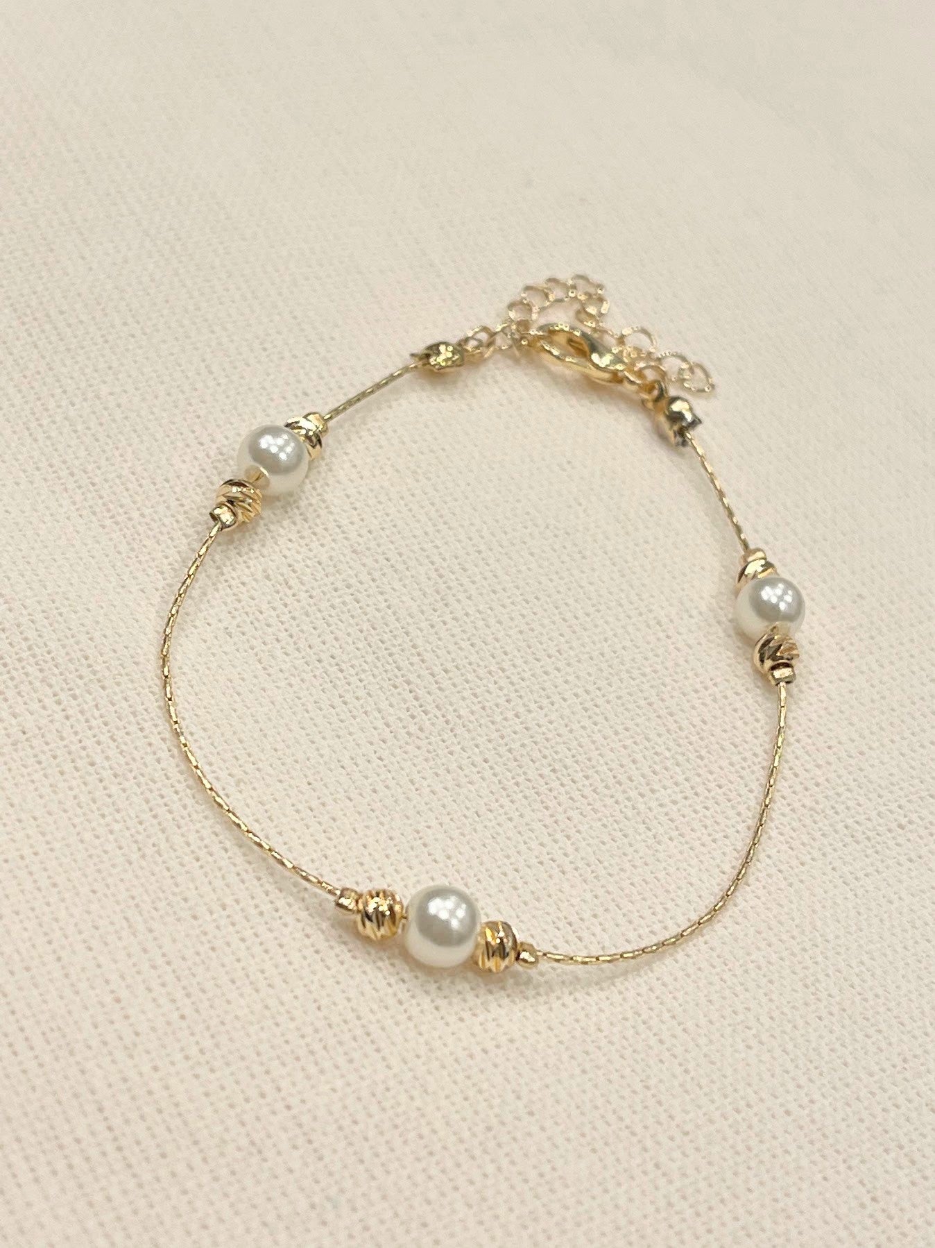 Pearl Bracelet Single Wrap